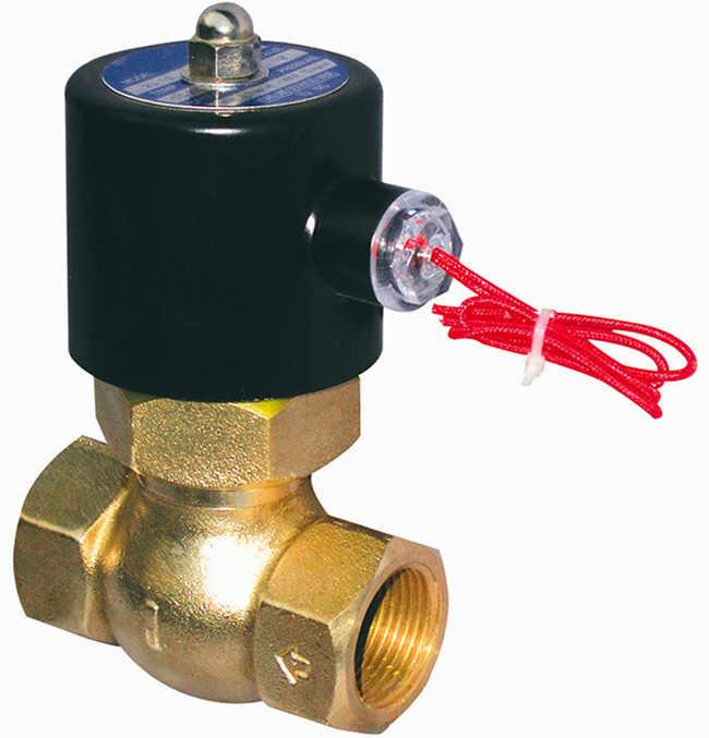 2L黄铜丝扣蒸汽电磁阀