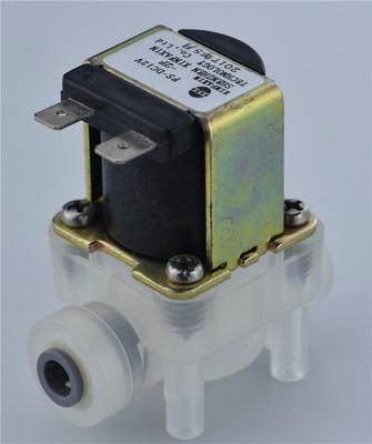 揭秘RO反渗透纯水机核心配件 新阀新XFX-12V-2分口进水电磁阀